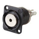 SWITCHCRAFT/CONXALL EH35MMSSCB EH35MMSSCB 3.5mm 3-Conductor Stereo Jack Black With Solder Contacts and 4-40 Screws