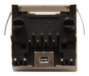 AMPHENOL COMMUNICATIONS SOLUTIONS RJHSE-5481 Modular Connector, RJ45 Jack, 1 x 1 (Port), 8P8C, Panel Mount, Through Hole Mount