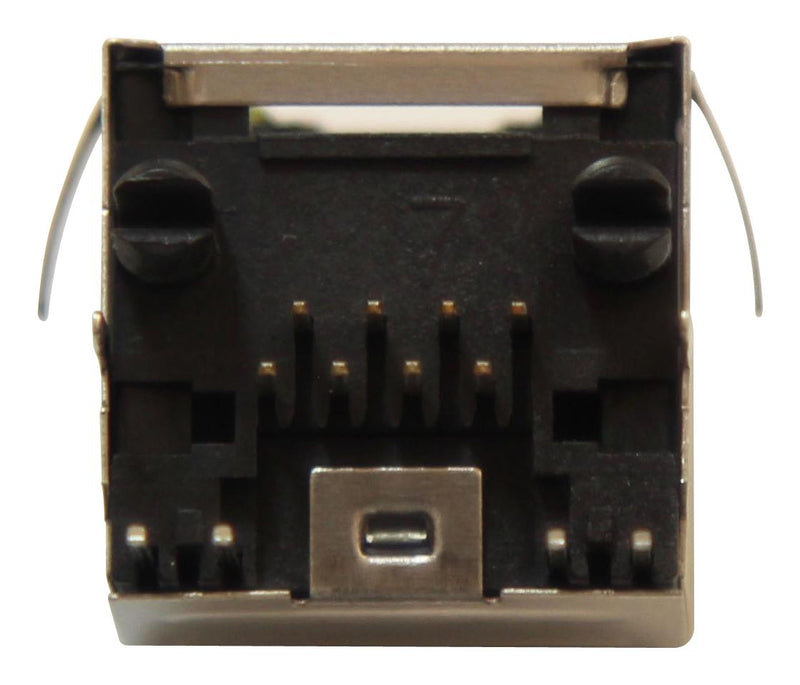 AMPHENOL COMMUNICATIONS SOLUTIONS RJHSE-5481 Modular Connector, RJ45 Jack, 1 x 1 (Port), 8P8C, Panel Mount, Through Hole Mount