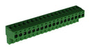 MULTICOMP PRO MCPTB9208/18 Pluggable Terminal Block, 5.08 mm, 18 Ways, 2.5 mm&sup2;, Screw