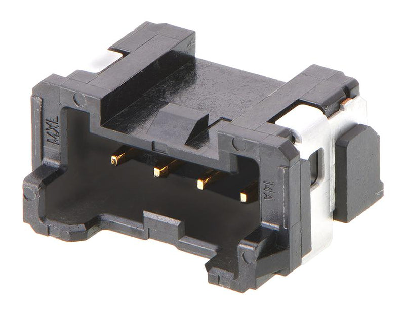 MOLEX 505578-0661 Pin Header, Signal, Wire-to-Board, 2 mm, 1 Rows, 6 Contacts, Surface Mount Right Angle