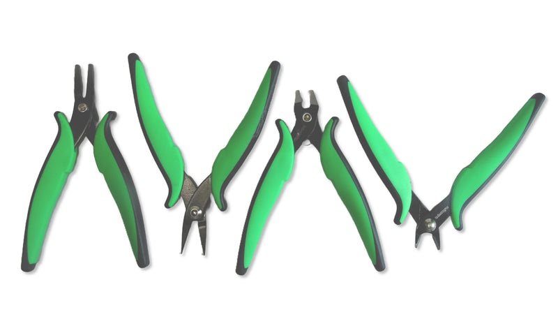 MULTICOMP PRO MP013929 Pliers Set, 4-Pcs of 2 x 140mm Cutter, 155mm Flat Nose Pliers, 155mm Long Nose Pliers, Tool Bag