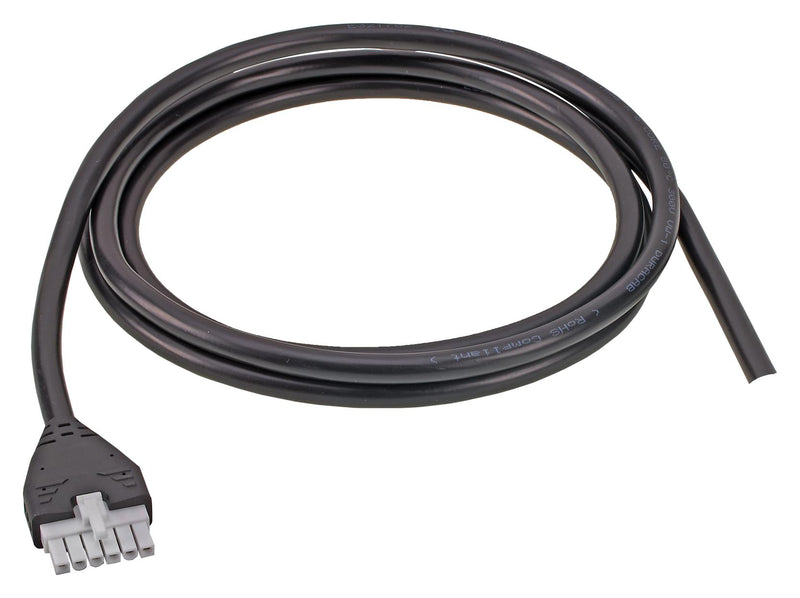 MOLEX 217159-0610 Cable Assembly, Mini-Fit Jr. Receptacle to Free End, 6 Ways, 4.2 mm, 1 Row, 1 m, 3.3 ft