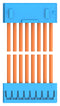 TE CONNECTIVITY 2405869-8 Cable Assembly, CN1 Connector to CN2 Connector, 8 Ways, 2 mm, 1 Row, 300 mm, 11.8 "
