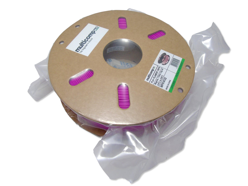 MULTICOMP PRO MP014132 3D Printer Filament, 1.75mm, PLA (Polylactide), Magenta, 1kg, 210&deg;C to 230&deg;C