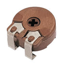 AMPHENOL PIHER SENSORS AND CONTROLS PSC10KV50-503A1010-P10 Trimmer, Single Turn, Cermet, Top Adjust, 50 kohm, Surface Mount, 1 Turns