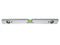 MULTICOMP PRO MP013785 Spirit Level, Magnetic, 3 Water Bubbles, Aluminium, 600 mm x 24 mm x 51 mm