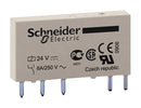 SCHNEIDER ELECTRIC RSL1AB4ND Power Relay, SPDT, 60 VDC, 6 A, Zelio RSL, Socket