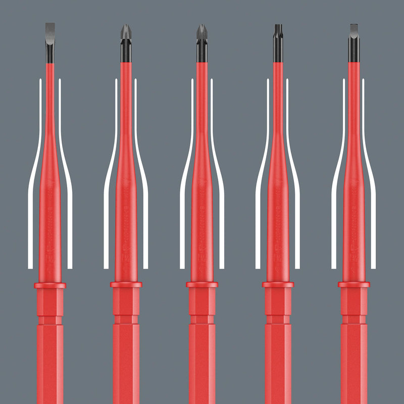 WERA K K VDE 65 IS PZ 2 X 157 MM TIE Interchangeable Blade, VDE, Pozidriv, PZ 2 x 157 mm