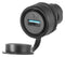 EAO 46-2Y49.101C.000 Switch Actuator, w/Cap, 29mm, Black, EAO 46 Series 22.3mm USB 3.0 Type A-A Sockets, IP20, IP66