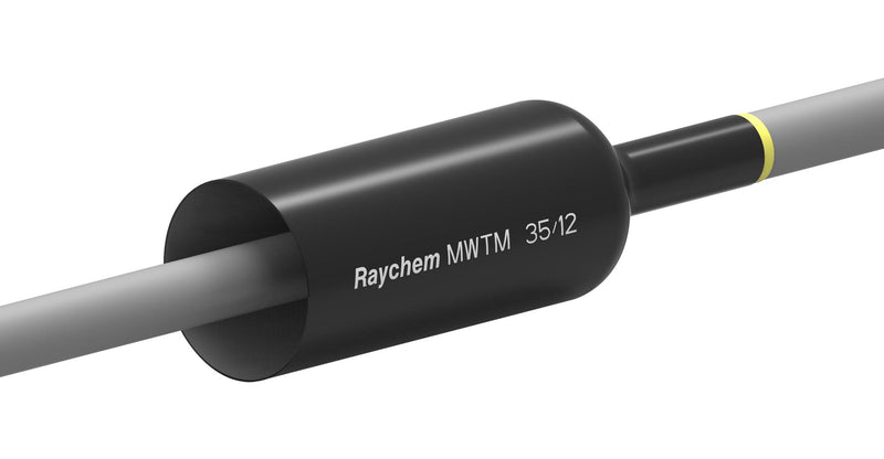 RAYCHEM - TE CONNECTIVITY MWTM-35/12-1000/S Heat Shrink Tubing, 3:1, 1.377 ", 35 mm, Black, 3.3 ft, 1 m
