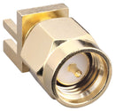 LINX - TE CONNECTIVITY CONSMA013.062-G RF / Coaxial Connector, SMA Coaxial, Straight Plug, Solder, 50 ohm, Brass L9000276-01