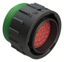 AMPHENOL SINE/TUCHEL AHDP06-24-33PN-WTA CIRCULAR CONNECTOR, PLUG, 24-33, CRIMP