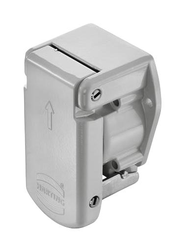 HARTING 09580131023 Circular Connector, Light Grey, Circular Industrial, HARTING UIC Series, Bulkhead Receptacle