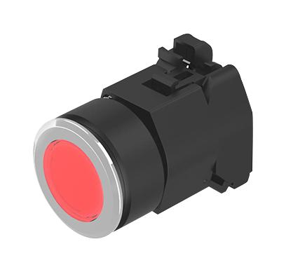 EAO 704.032.218 Switch Actuator, Red, EAO 04 Series Illuminated Flush Mount Pushbutton Switches, IP65, 04 Series