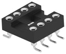 TE CONNECTIVITY 2445893-1 IC & Component Socket, 8 Contacts, DIP Socket, 2.54 mm, 7.62 mm, Copper Alloy