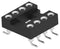 TE CONNECTIVITY 2445893-1 IC & Component Socket, 8 Contacts, DIP Socket, 2.54 mm, 7.62 mm, Copper Alloy
