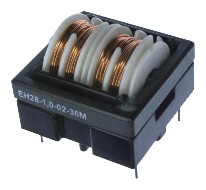 SCHAFFNER - TE CONNECTIVITY EH28-1.0-02-36M Common Mode Choke, 36 mH, 1 A, EH Series, Radial