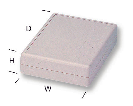 OKW / ENCLOSURES A9413351 Plastic Enclosure, Instrument, ABS, 45.5 mm, 138 mm, 190 mm, IP40