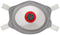 UCI RE/UC/UCFD-P3V Fold Flat Mask, Valved, Disposable, P3 Protection