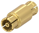TE CONNECTIVITY 2477400-1 RF / Coaxial Adapter, SMPM, Jack, SMPM, Jack, Straight Adapter, 50 ohm