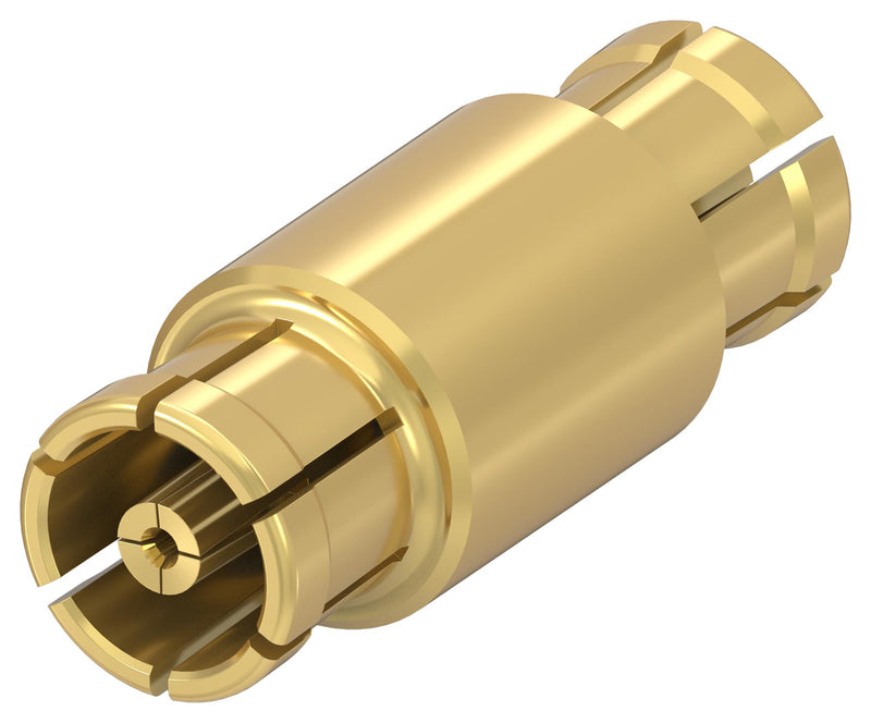 TE CONNECTIVITY 2477400-1 RF / Coaxial Adapter, SMPM, Jack, SMPM, Jack, Straight Adapter, 50 ohm