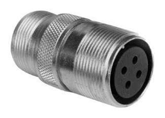 AMPHENOL INDUSTRIAL AIT1E18-8SS-025 Circular Connector, AIT Series, MIL-DTL-5015 Series, Cable Mount Receptacle, 8 Contacts