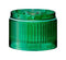 PATLITE LR7-E-G LED Unit, Green, 24VDC, IP65, NEMA 4X, NEMA 13, 50mm H, 70mm Lens, LR Series
