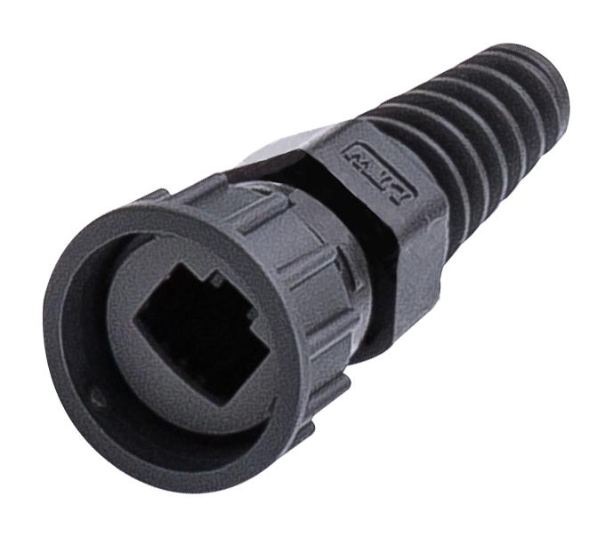 AMPHENOL LTW RDP-00AMMA-TLM7001 Modular Connector, RJ45 Plug, 1 x 1 (Port), 8P8C, IP67, Cable Mount