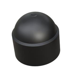 TR FASTENINGS RP0000380903 Cap Nut, Hex, Screw Protector, PE (Polyethylene), M8