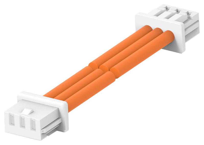 TE CONNECTIVITY 2405416-3 Cable Assembly, CN1 Connector to CN2 Connector, 3 Ways, 1.25 mm, 1 Row, 300 mm, 11.8 "