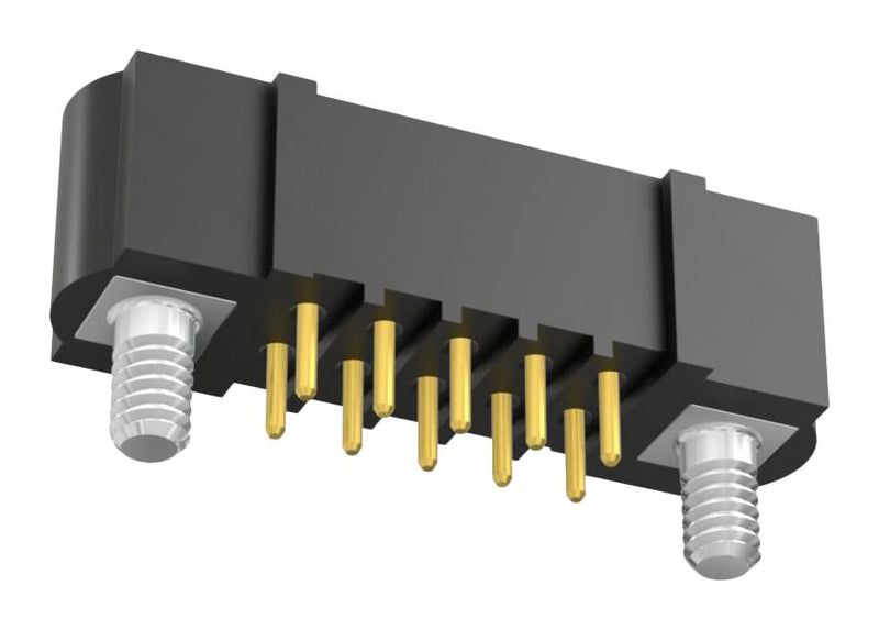 HARWIN M80-5091042 Pin Header, Wire-to-Board, 2 mm, 2 Rows, 10 Contacts, Through Hole Straight