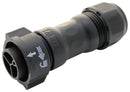 AMPHENOL LTW CC-03BFFA-QL8MPP Circular Connector, IP68, X-Lok C Size Series, Cable Mount Receptacle, 3 Contacts, Crimp Socket