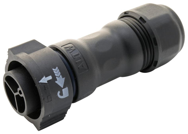 AMPHENOL LTW CC-03BFFA-QL8MPP Circular Connector, IP68, X-Lok C Size Series, Cable Mount Receptacle, 3 Contacts, Crimp Socket
