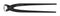 KNIPEX 99 00 220 Cutter, 220 mm, Edge, 2.4 mm, 61 &deg;