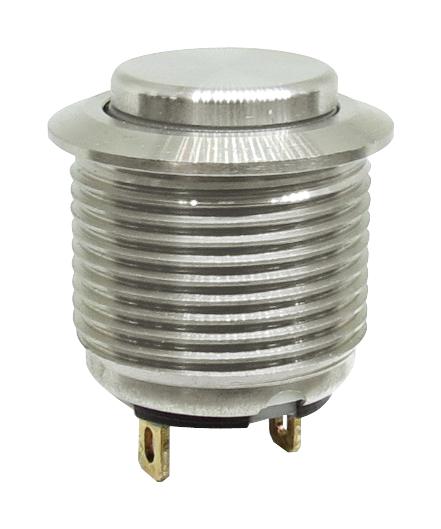 MULTICOMP PRO MPCB16T-A2HN-0-JR-0V Vandal Resistant Switch, MP Vandal Resistant Switches ON-OFF, 16 mm, SPST-NO-DM, Round Raised