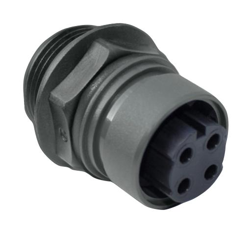 BULGIN LIMITED PXP6014/16S/CR Circular Connector, 6000 Series Buccaneer, Panel Mount Receptacle, 16 Contacts