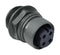 BULGIN LIMITED PXP6014/08S/CR Circular Connector, 6000 Series Buccaneer, Panel Mount Receptacle, 8 Contacts