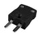 LABFACILITY AM-J-M (PACK OF 10) Thermocouple Connector, Plug, Miniature, Type J, Black, ANSI, Pack of 10 XF-2845-FAR