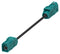TE CONNECTIVITY 2081376-1 RF / Coaxial Cable Assembly, FAKRA Jack to FAKRA Jack, RG174LL, 50 ohm, 11.8 ", 300 mm, Black