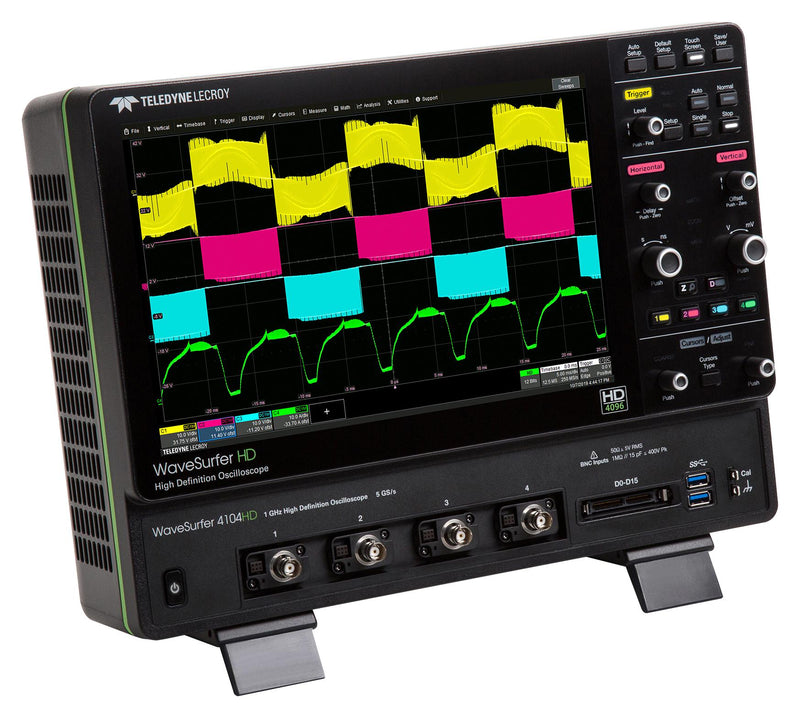 TELEDYNE WAVESURFER 4104HD PROMO1 DSO, 4 CHANNEL, 1GHZ, 12.5MPTS, 5GSPS