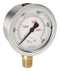 NOSHOK 25-901-5000-PSI/BAR Pressure Gauge, 5000 psi, -40 &deg;C to 60 &deg;C, 1/4" MNPT, Dual Scale - psi/bar, 900 Series