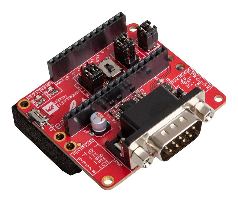 WURTH ELEKTRONIK 2601167101001 Expansion Board, Serial Bridge FeatherWing, Adafruit Feather Line of Development Boards