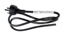 MULTICOMP PRO GW-151850 Mains Power Cord, Mains Plug, Denmark to Free End, 1 m, 10 A, 250 V, Black