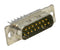 ITT CANNON DAMA-15S D Sub Connector, Standard, Receptacle, D*MA Series, 15 Contacts, DA, Crimp