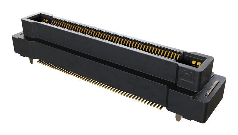 HARWIN F11-10010042R Mezzanine Connector, 4 Pwr Contact, Receptacle, 0.5 mm, 2 Rows, 104 Contacts