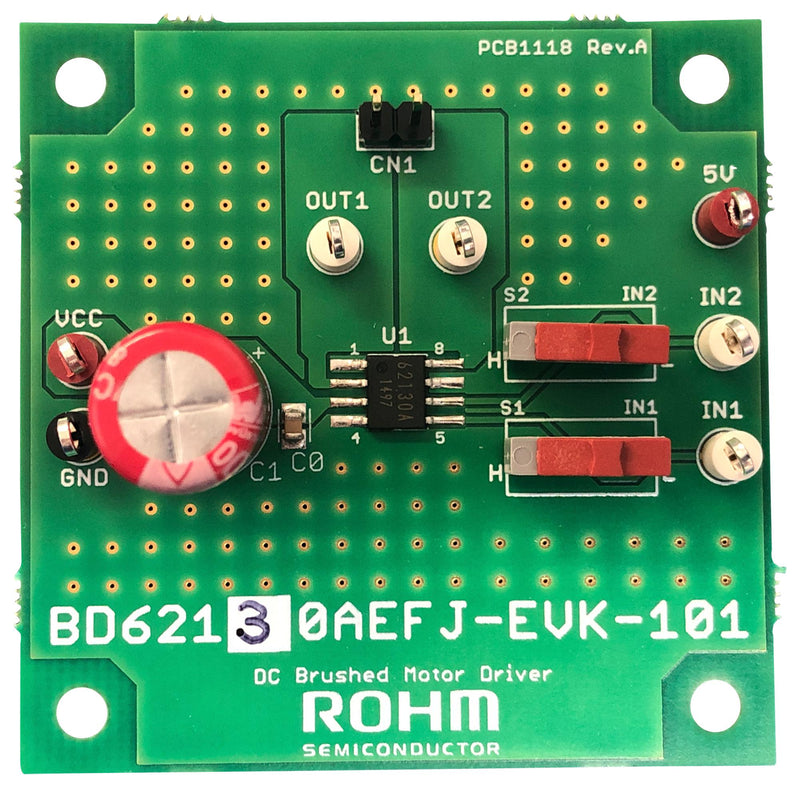 Rohm BD62130AEFJ-EVK-101 BD62130AEFJ-EVK-101 Evaluation Board BD62130AEFJ Power Management DC Brushed Motor