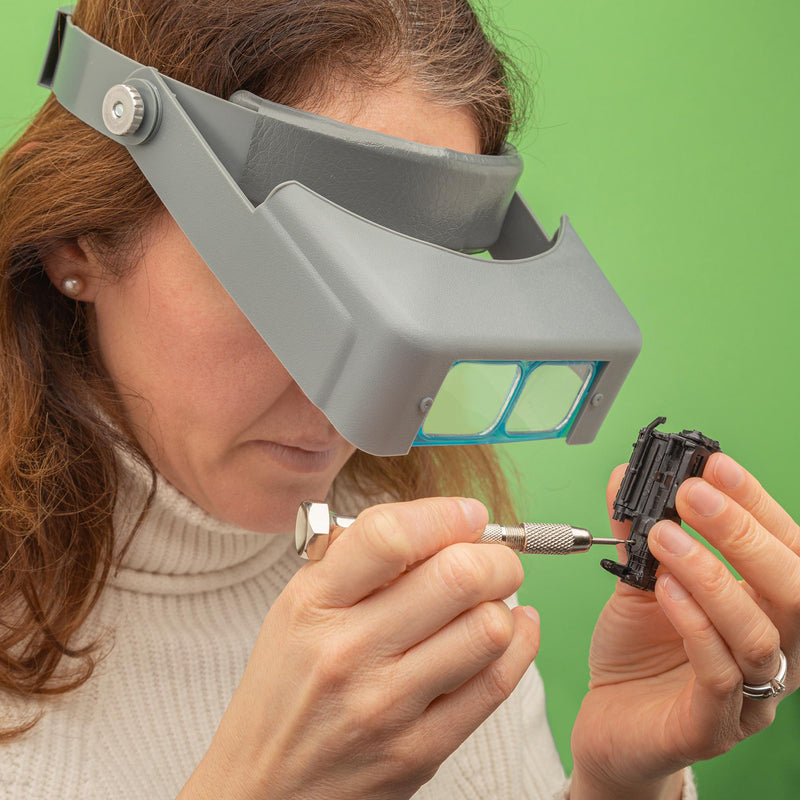 MULTICOMP PRO MP701117 Headband Magnifier, 1.5/2/2.5/3.5x, Precision Engineering, Model Making, Jewellery and Hobby