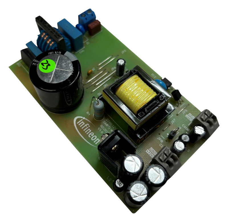 INFINEON REF5QR1680BG127W1TOBO1 Reference Design Board, ICE5QR1680BG-1, CoolSET, 27W, AC-DC Off-Line Flyback Converter