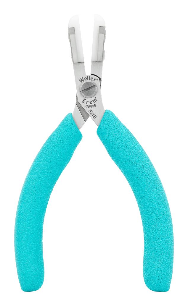 WELLER EREM 531E Plier, Flat Nose, 125 mm